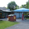 Coteford infant school playground, Eastcote village