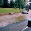 Floods Eastcote village 1984
