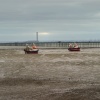 Two boats and the pier.