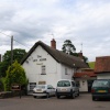 Ley Arms Pub in village of Kenn Devon - Cloudy day in June 2009
