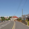 Dawlish Warren, Main Street heading towards shops and opposite direction local pubs