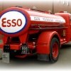 Esso truck at Tram Sunday, Fleetwood