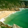 Porthcurno bay
