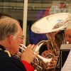 Band Playing in the town centre.