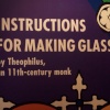 Interpretive sign in the Visitors Centre and Museum
