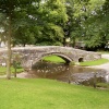 The green, and the river at Linton