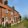 Cottages near the river.