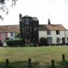 Houses near the village green.