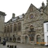 The ancient building adjacent to Squire Hall.