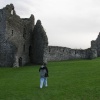 North Tower and East Bastion, Llansteffan Castle