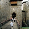 The entrance