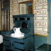 Bedroom washstand.