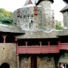 Seen from a balcony.