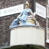 Minerva, the Roman goddess of wisdom.