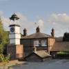 Old Clock and Mill House at Northwich - August 2009