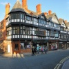 Shops on Wertsburgh Street near Chester - August 2009