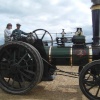 Steam engine.