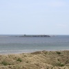 The Farnes from Bamburgh Castle