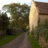 Lane going to Iford Manor