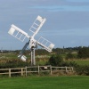 Wind pump on the marshes