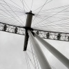 London Eye, looking up