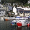 Fishing boats in Polperro harbour