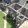 Portchester Castle in Portsmouth Harbour
