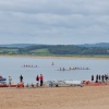 Rowers on Exmouth Beach