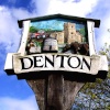 Denton Village sign, Northamptonshire