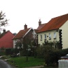 Houses on a side road