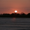 Sunset near Market Deeping, Lincs