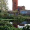 Derelict factories by the River Soar