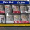 Newspapers stand