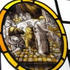 Stained glass pane at Beaulieu Palace House