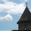 Bright spell over Beaulieu Palace House