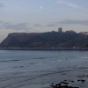 Scarborough Castle by twilight October 2009