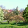 St Giles Church from the Valley Gardens Spring 2009