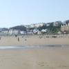 The beach at Filey