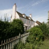 The pink house