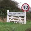 Carlton Colville road sign