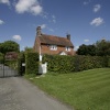 Village house on the green
