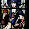 Holy Trinity Church stained glass window.