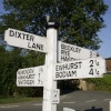 A28 road sign