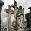 Statue in Leicester cemetery