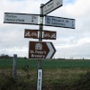 Roadsign at St. Peters South Elmham