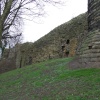 Pontefract Castle in winter