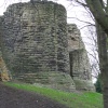 Pontefract Castle in winter
