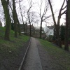 Pontefract Castle in winter