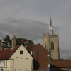 The town