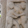 Detail from the Kells High Cross outside the Heritage Centre